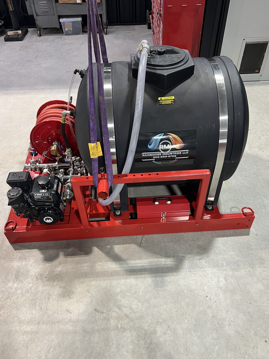 Custom 300-Gallon Fire Skid