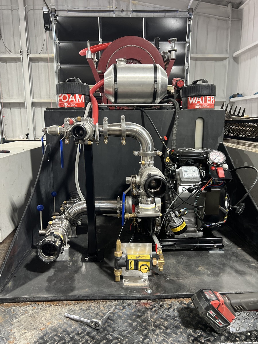 Fire Truck Pump Rebuild — Subdivision Common Areas